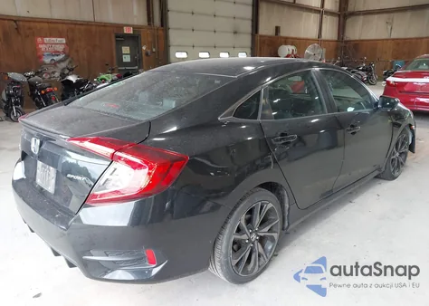 2020 Honda Civic Sport z USA, uszkodzony, nr VIN 2HGFC2F8XLH592227